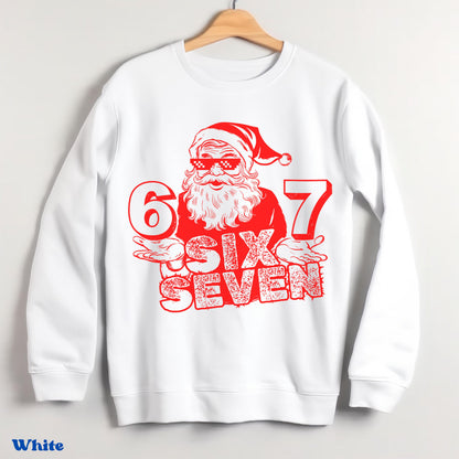 Cool Santa Sweater 6 7 Slang Funny Unisex Pullover
