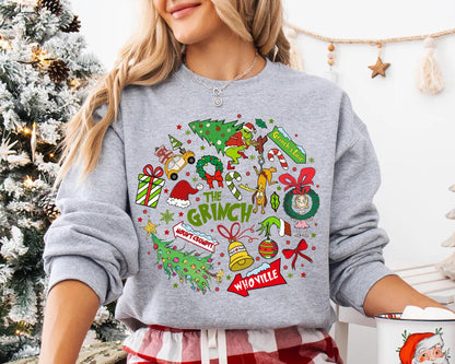Whoville Grinch Christmas Shirt