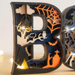 Halloween BOO Sign with LED Lights