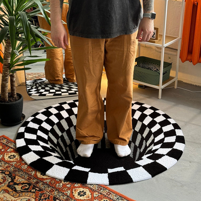 Black Hole 3D Area Rug