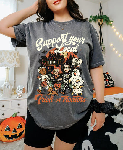 Support Your Local Trick or Treaters Tee