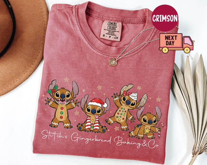 Retro Stitch Gingerbread Christmas Shirt