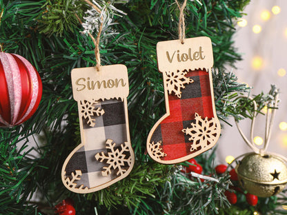 Personalized Family Christmas Ornaments