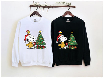 Snoopy Christmas Tree Shirt