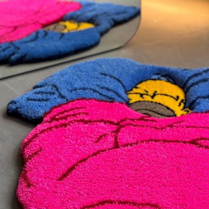 3D Cartoon Tufted Rug, Living Room Gift