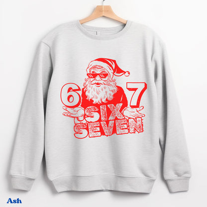 Cool Santa Sweater 6 7 Slang Funny Unisex Pullover