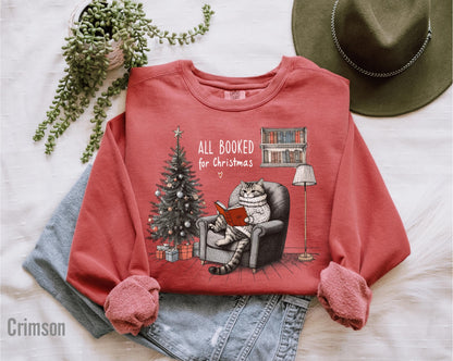 All Booked for Christmas Shirt
