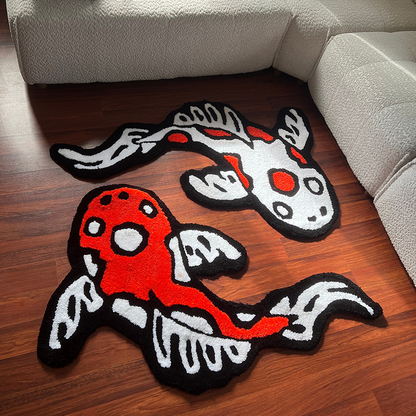 Koi Yin Yang Tufted Rug