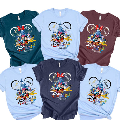 Custom Disney Trip 2025 Shirt