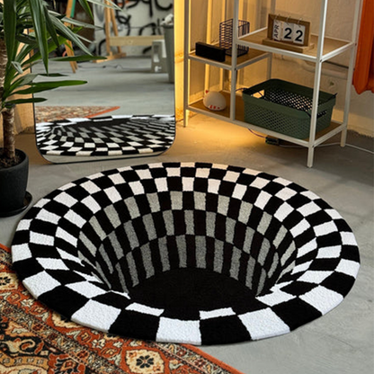 Black Hole 3D Area Rug