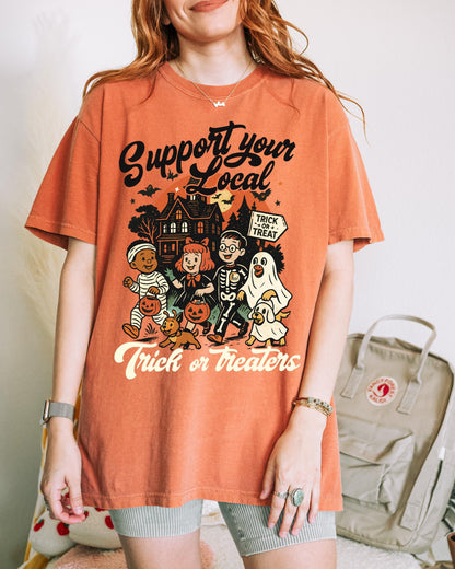 Support Your Local Trick or Treaters Tee