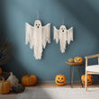 Macrame Ghost, Spooky Wall Art