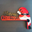 Merry Christmas Gnome Door Corner Decoration