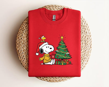 Snoopy Christmas Tree Shirt