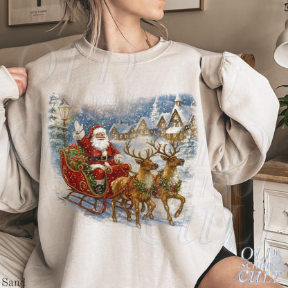 Vintage 90s Christmas Crewneck Shirt