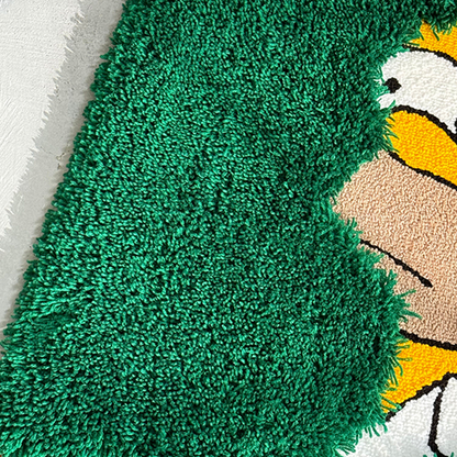 Fluffy Cartoon Tufted Rug, Bedroom Decor, Gift