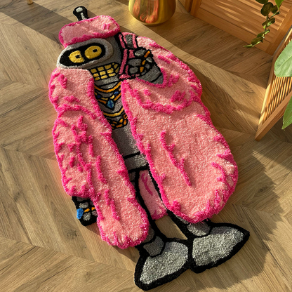 3D Tufted Rug, Fluffy Home Carpet