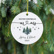Personalized First Christmas Keepsake