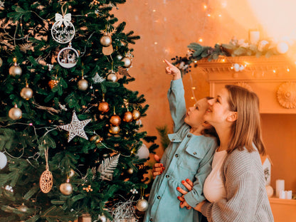 Personalized Wooden Christmas Ornaments