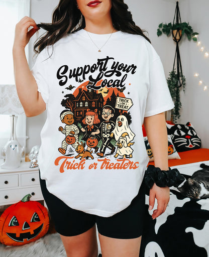 Support Your Local Trick or Treaters Tee