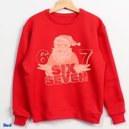 Cool Santa Sweater 6 7 Slang Funny Unisex Pullover