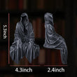 Spooky Faceless Cloak Figurine for Halloween