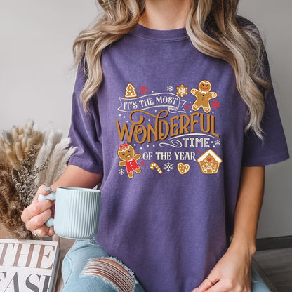 Comfort Colors Retro Christmas Shirt