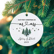 Personalized First Christmas Keepsake
