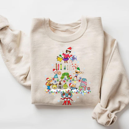 I Still Read Children's Books Christmas Tree Shirt