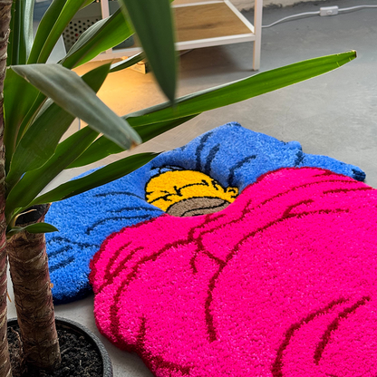 3D Cartoon Tufted Rug, Living Room Gift