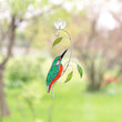 Custom stained glass window bird suncatcher