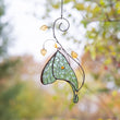 Butterly memorial stained glass window hangings