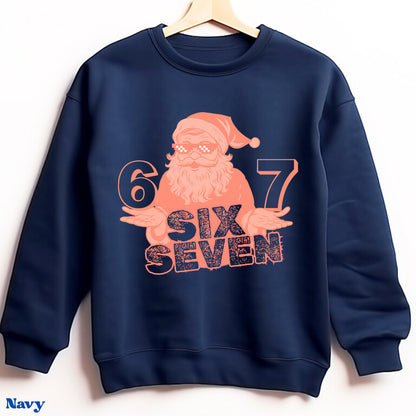 Cool Santa Sweater 6 7 Slang Funny Unisex Pullover