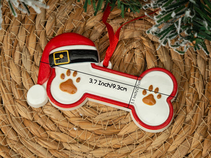 Personalized Dog Bone Ornament 2025