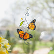 Butterfly stained glass window hangings