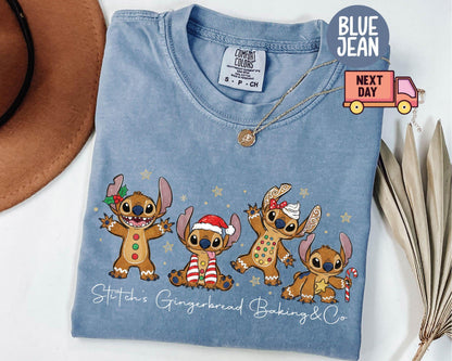 Retro Stitch Gingerbread Christmas Shirt
