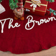 Personalized Christmas Tree Skirt