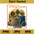 Vintage Halloween Friends Squad Ghouls Girly png Shirt Sublimation