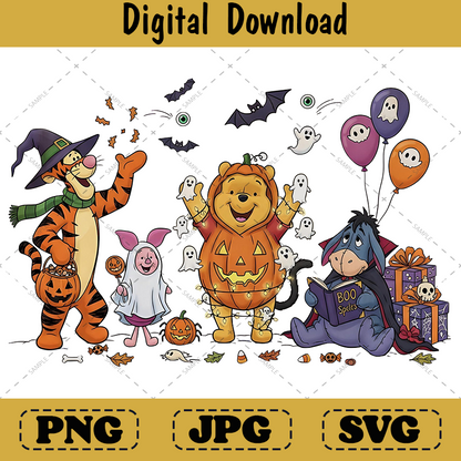 Retro Halloween Ghost png, Spooky Vibes Shirt Digital Download