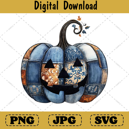 Preppy Floral Pumpkin Halloween Png, Autumn Girly Fall Shirt Design