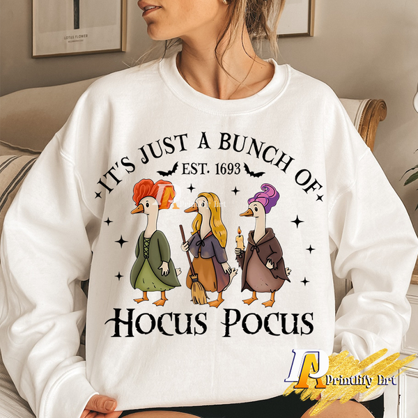 Silly Goose Hocus Pocus Retro Halloween png Sublimation Design