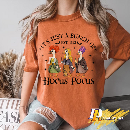 Silly Goose Hocus Pocus Retro Halloween png Sublimation Design