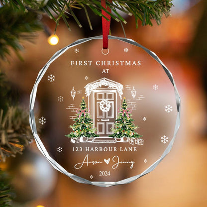 First Christmas In Our New Home Ornament, New House Christmas Ornament, Our First Home Keepsake, Housewarming Bauble Gift, First Home 2025